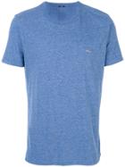 Denham Marl Effect T-shirt - Blue