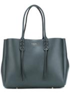 Lanvin - Fringed Tote - Women - Calf Leather - One Size, Women's, Blue, Calf Leather