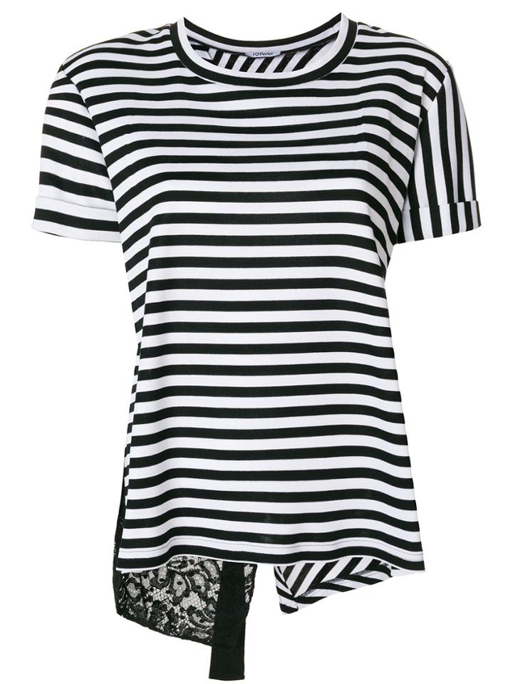 Parlor Striped T-shirt - Black
