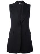 Stella Mccartney Becka Waistcoat, Women's, Size: 40, Black, Cotton/wool/viscose
