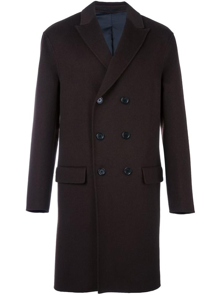 Joseph 'harrold' Coat, Men's, Size: 46, Brown, Polyester/viscose/cashmere/wool