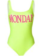 Alberta Ferretti Monday Swimsuit - Yellow