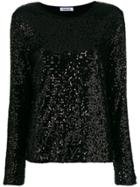 P.a.r.o.s.h. Sequinned Blouse - Black