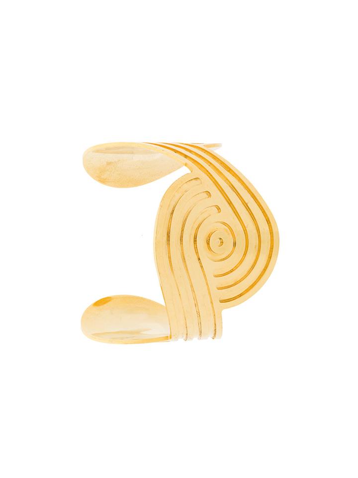 Elena Makri Coil Cuff - Metallic