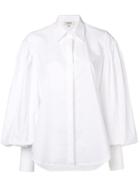 Isa Arfen Bell Sleeve Shirt - White