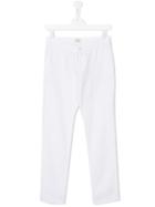Armani Junior Casual Trousers - White