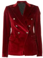 Tagliatore Double-breasted Blazer Jacket - Red