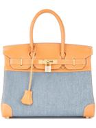 Hermès Vintage Birkin 30 Handbag Vache - Blue