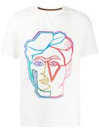 Paul Smith Face Print T-shirt - White