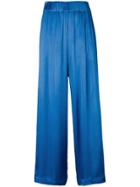 Semicouture High-rise Trousers - Blue