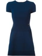 Dsquared2 Flared Dress, Women's, Size: Medium, Blue, Viscose/polyester