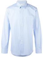 Comme Des Garçons Shirt Boys Striped Shirt, Men's, Size: Medium, Blue, Cotton