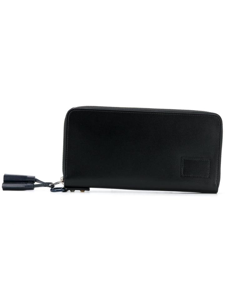 Sacai Zip Around Wallet - Black