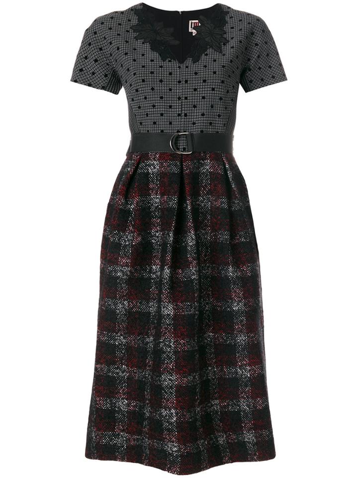 I'm Isola Marras Contrast Print Dress - Multicolour