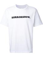 Sacai Horrorshow T-shirt, Men's, Size: 3, White, Cotton