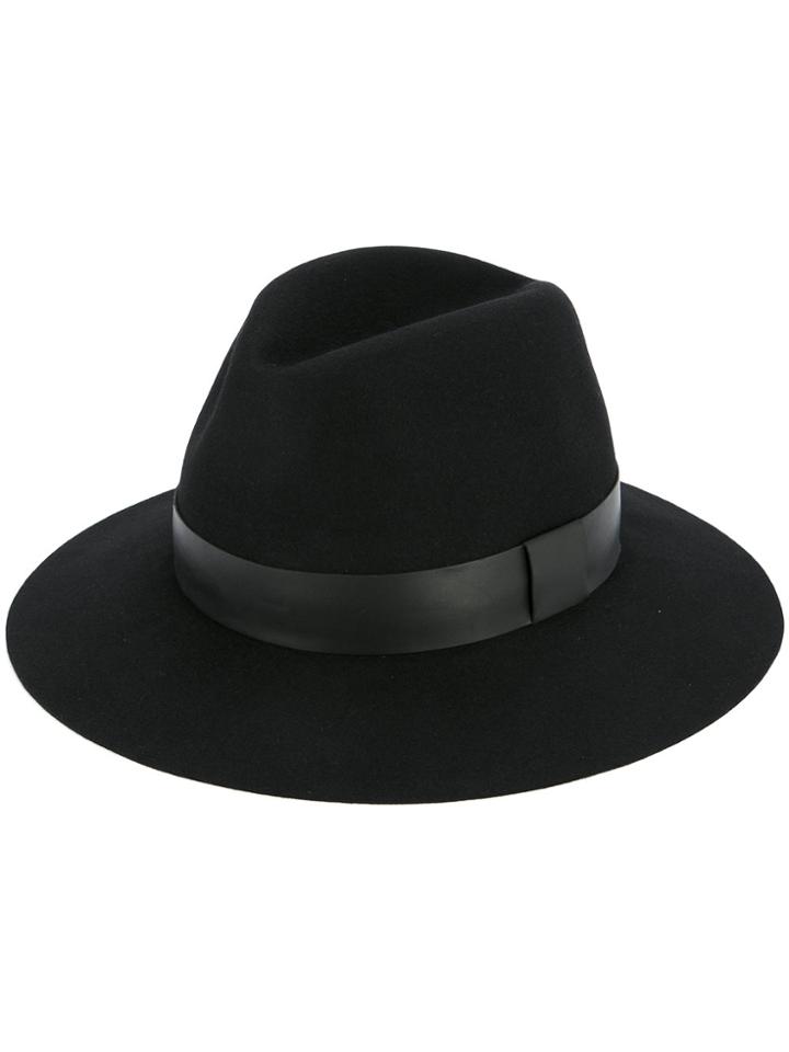 Kazuyuki Kumagai Fedora Hat - Black