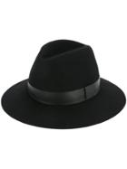 Kazuyuki Kumagai Fedora Hat - Black