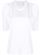 Dion Lee Cut-out Shortsleeved T-shirt - White