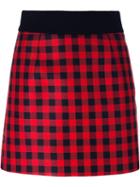 Fausto Puglisi Gingham Check Skirt