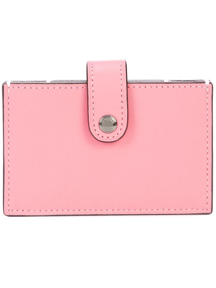 Coach Starlight Accordion Card Case - Pink & Purple