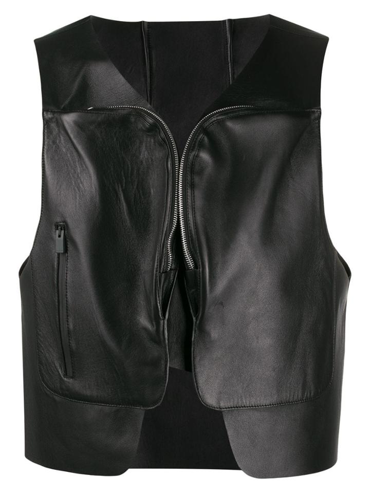 1017 Alyx 9sm Zip-up Waistcoat - Black