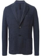 Harris Wharf London Classic Blazer, Men's, Size: 56, Blue, Virgin Wool/polyester