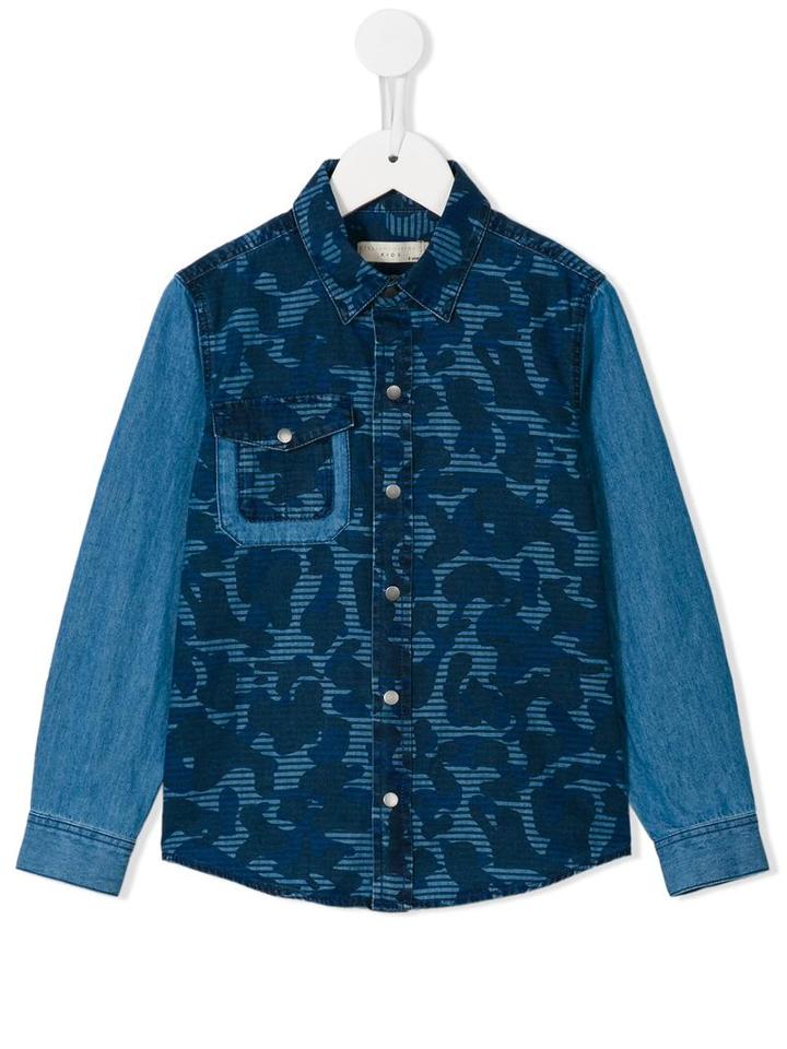 Stella Mccartney Kids Samuel Shirt, Boy's, Size: 8 Yrs, Blue