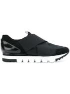 Kennel & Schmenger Cross Strap Sneakers - Black