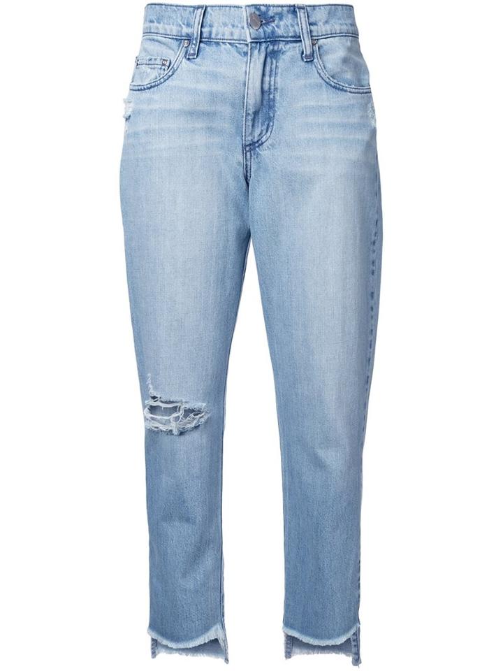 Nobody Denim Split Jeans, Women's, Size: 24, Blue, Cotton
