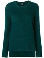 Y's Round Neck Sweater - Green