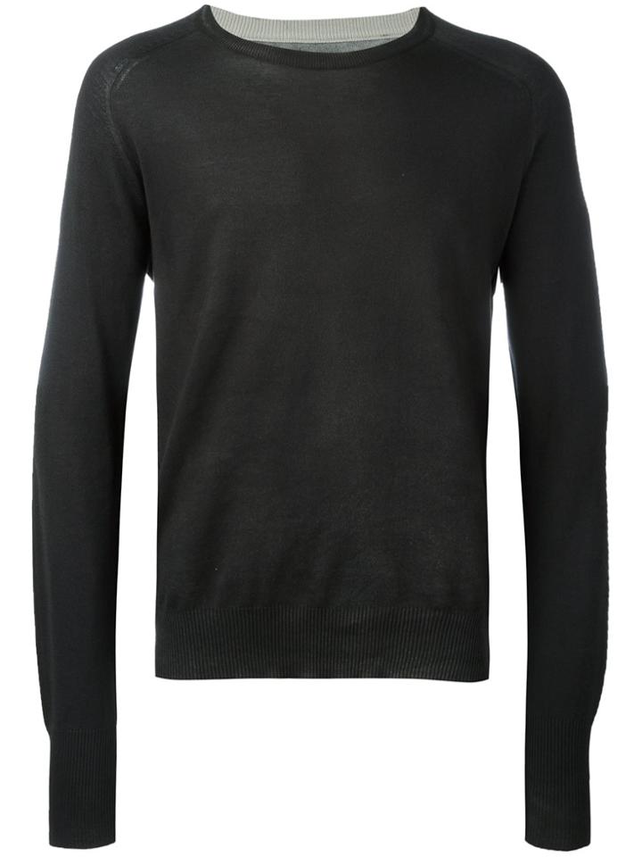 Maison Margiela Classic Crew Neck Sweater - Grey