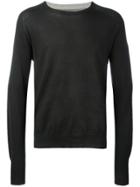 Maison Margiela Classic Crew Neck Sweater - Grey