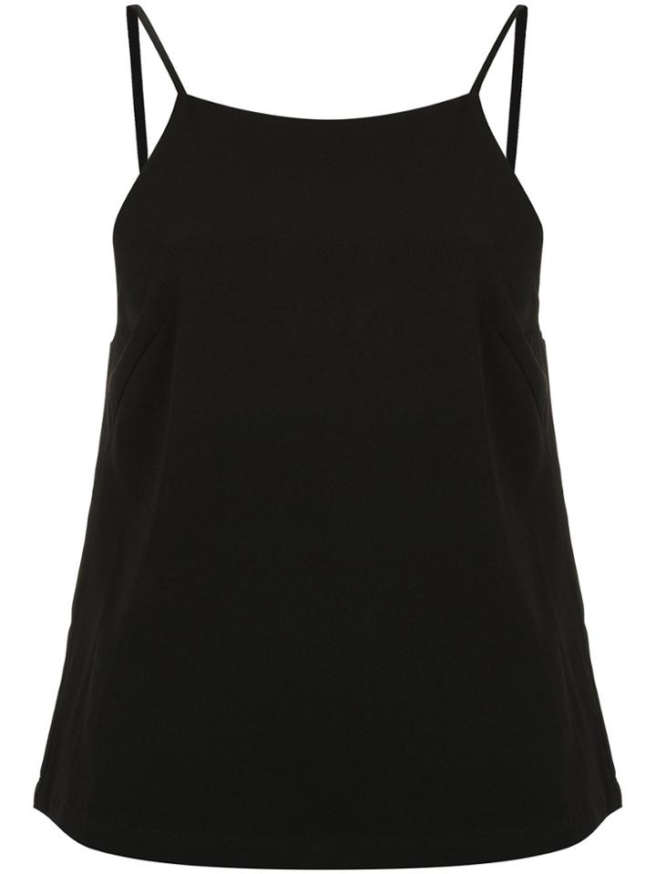 Olympiah Peru Spaghetti Strap Top - Black