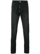 Philipp Plein Distressed Slim Fit Jeans - Unavailable