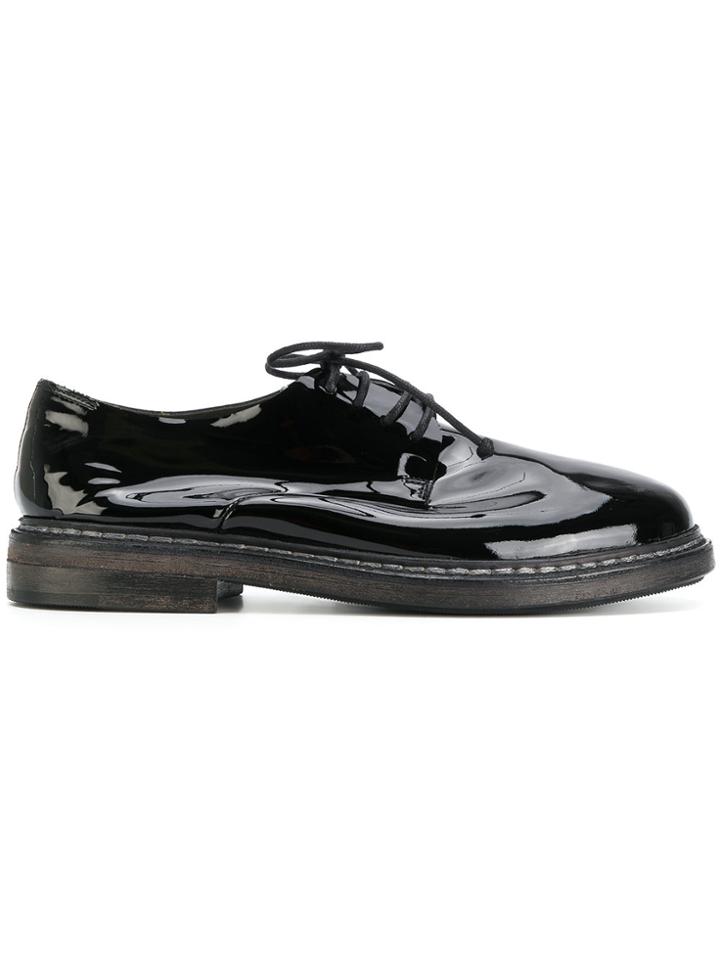 Marsèll Varnish Finished Brogues - Black