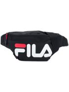 Fila Logo Print Belt Bag - Black