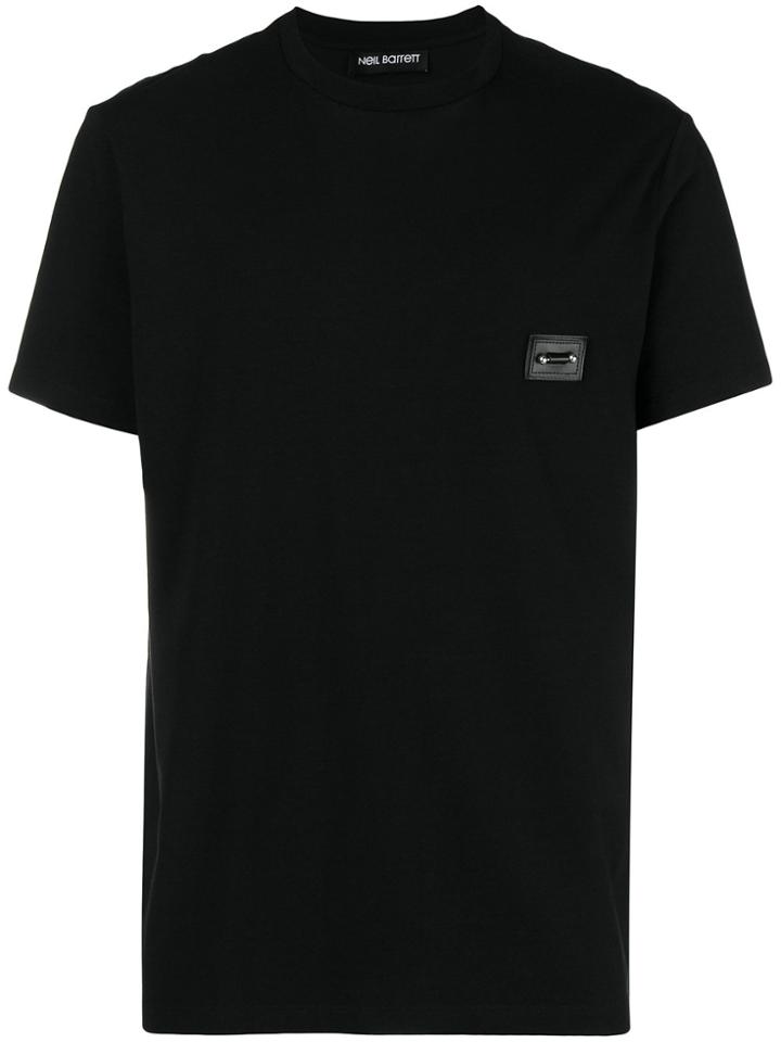Neil Barrett Chest Patch T-shirt - Black