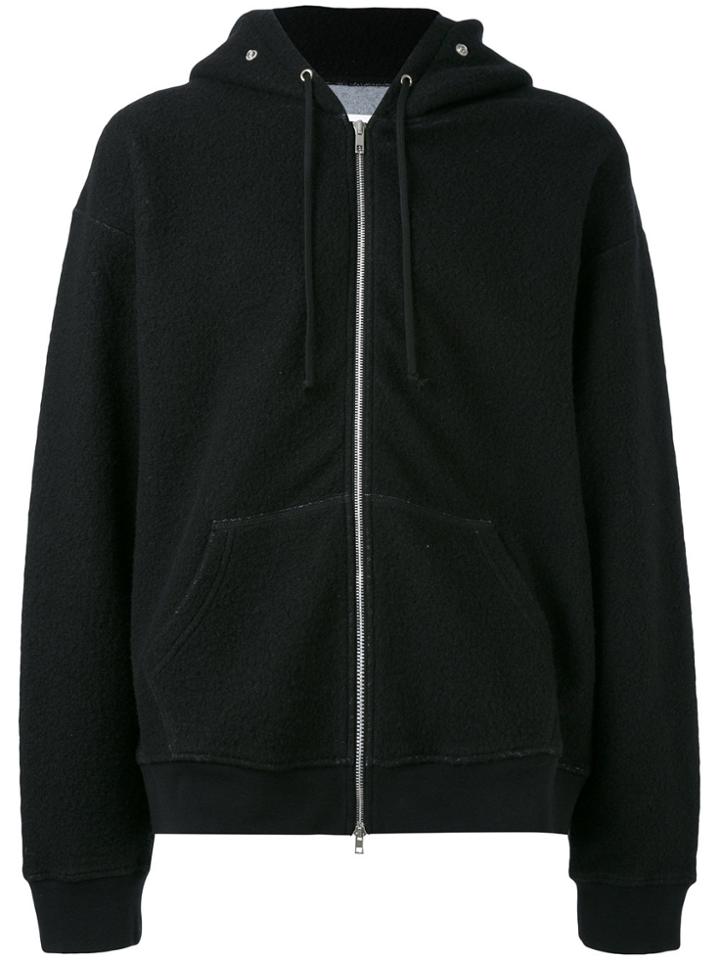 Maison Margiela Zipped Hood Hoodie - Black
