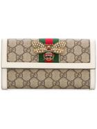 Gucci Queen Margaret Gg Wallet - Brown