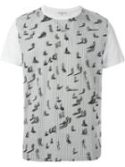 Carven Grid Print T-shirt
