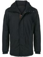 Ermenegildo Zegna Hooded Coat - Black