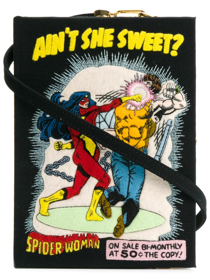 Olympia Le-tan Ain't She Sweet Clutch - Black