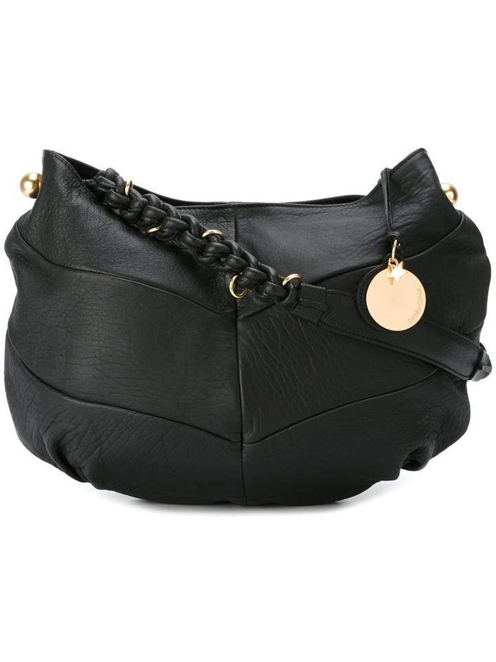 See By Chloé 'madie' Hobo Shoulder Bag, Women's, Black, Sheep Skin/shearling/cotton