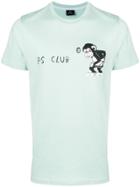 Ps Paul Smith Monkey Print T-shirt - Green