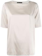 Fabiana Filippi Boat Neck T-shirt - Neutrals