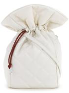 Theatre Products - Drawstring Tote - Women - Polyurethane - One Size, White, Polyurethane