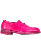 Guidi Lace-up Oxford Shoes - Pink & Purple