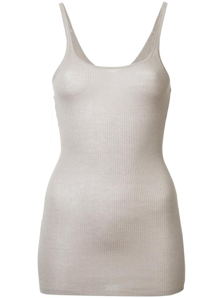 Jac+ Jack Maise Tank Top - Grey