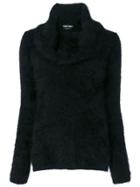 Tom Ford Roll-neck Knitted Sweater - Black