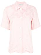 Rejina Pyo Jacquard Button Shirt - Pink